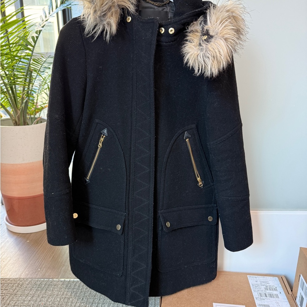 J. Crew Wool Blend Coat